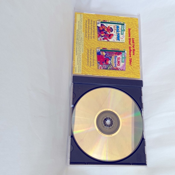 Vintage Mattel Media Elmo’s World Sesame Street Create & Draw In -CD-ROM - Picture 4 of 6